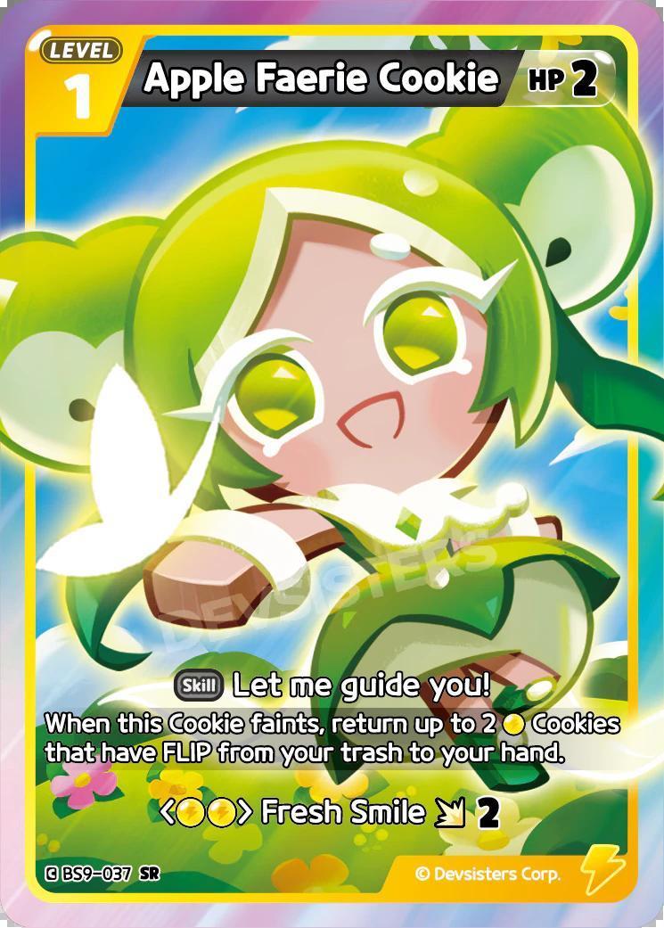 CookieRun TCG - Apple Faerie Cookie [BS9-037 SR]