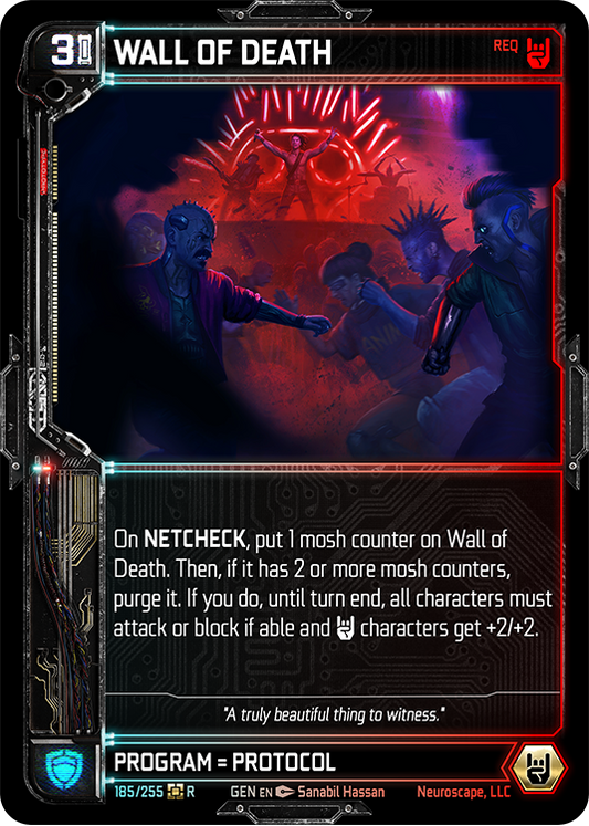 Neuroscape TCG - Wall Of Death GEN-185