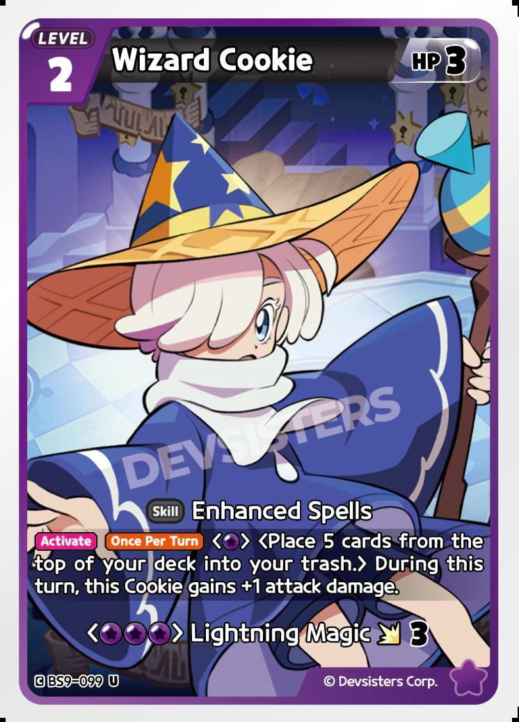 CookieRun TCG - Wizard Cookie [BS9-099 U]