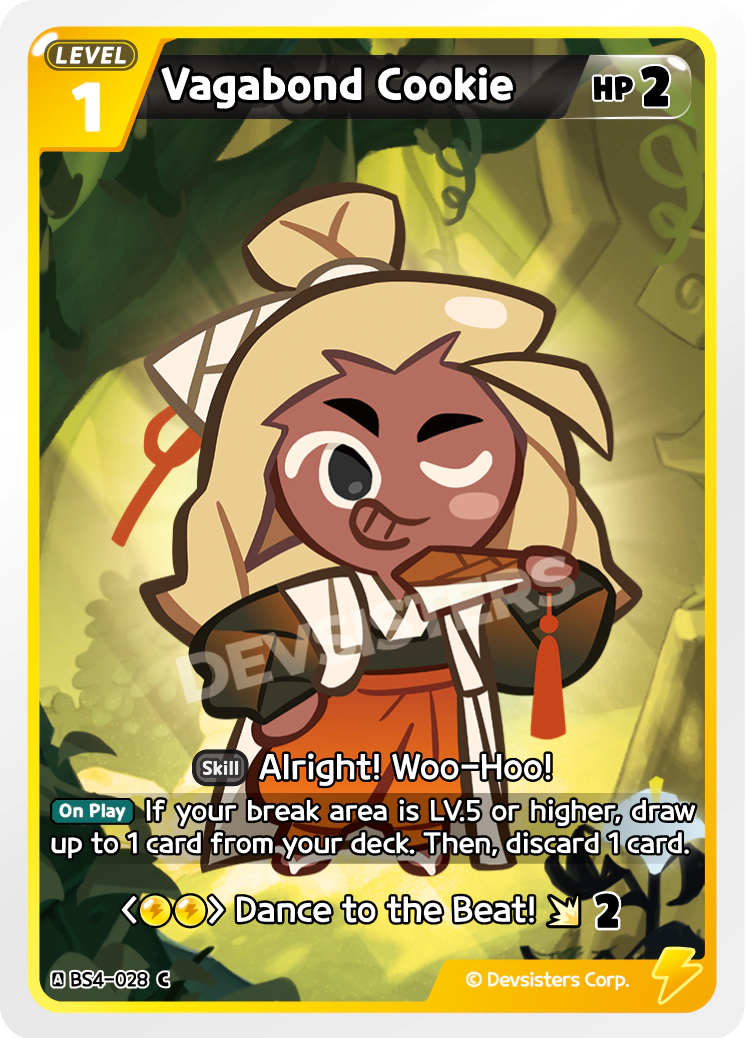 CookieRun TCG - Vagabond Cookie [BS4-028 C]
