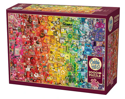 Cobble Hill - Rainbow Puzzle (2000 Piece)