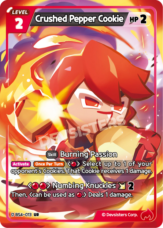 CookieRun TCG - Crushed Pepper Cookie [BS4-013 UR]
