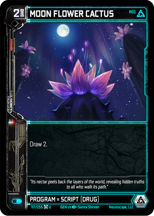 Neuroscape TCG - Moon Flower Cactus GEN-117