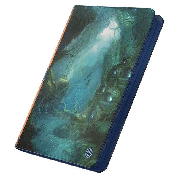 Ultimate Guard Portfolio: 18-Pocket Zipfolio 360 Xenoskin MTG- Lorwyn Eclipsed- Island