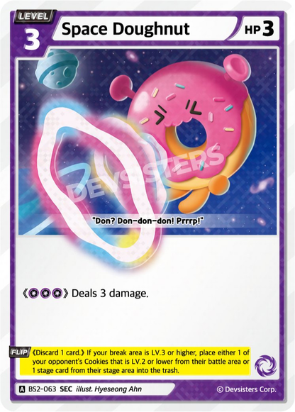 CookieRun TCG - Space Doughnut [BS2-063 SEC]