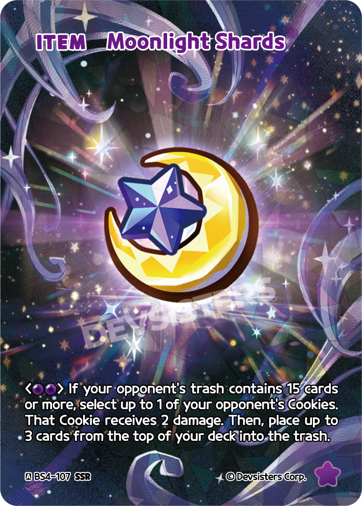 CookieRun TCG - Moonlight Shards [BS4-107 SSR]