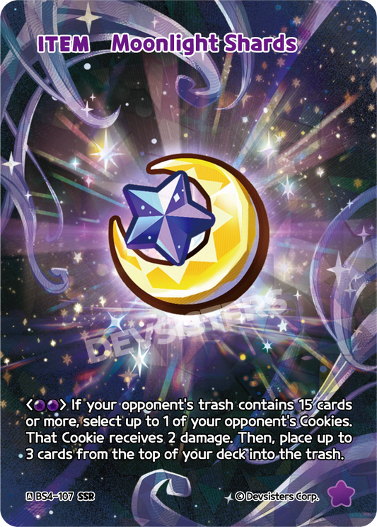 CookieRun TCG - Moonlight Shards [BS4-107 SSR]