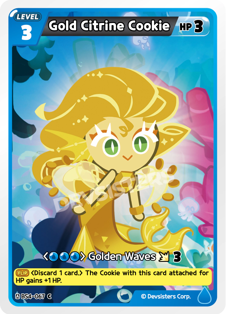 CookieRun TCG - Gold Citrine Cookie [BS4-067 C]