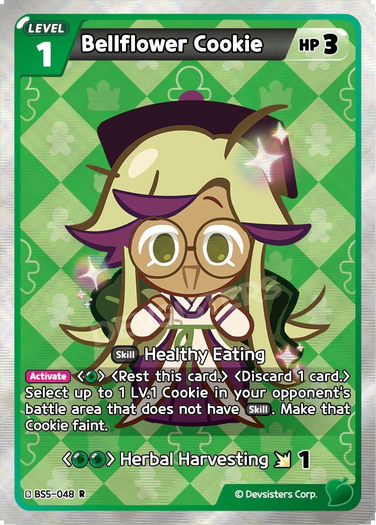 CookieRun TCG - Bellflower Cookie [BS5-048 R]