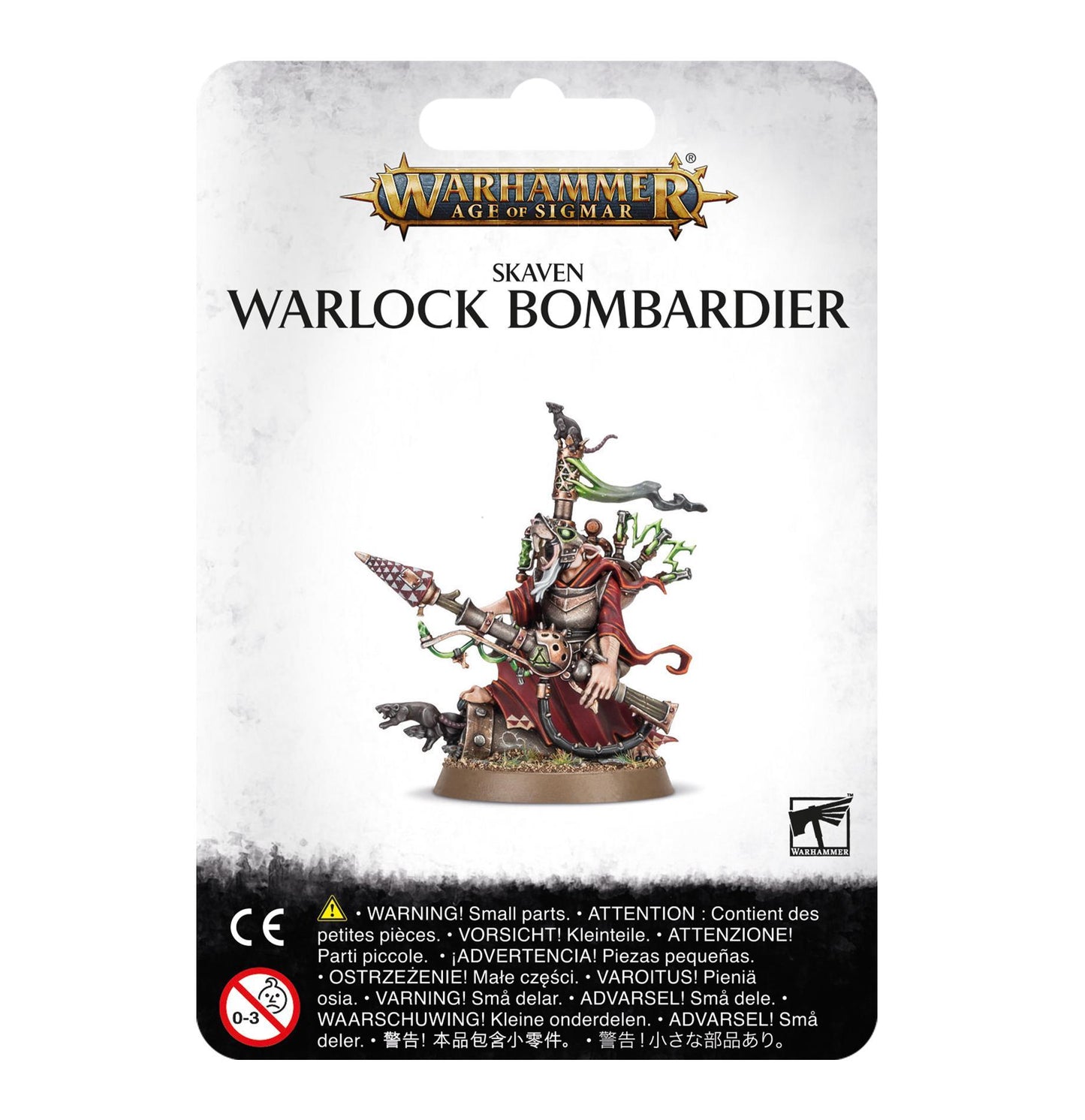 Warhammer Age of Sigmar - Skaven: Warlock Bombardier