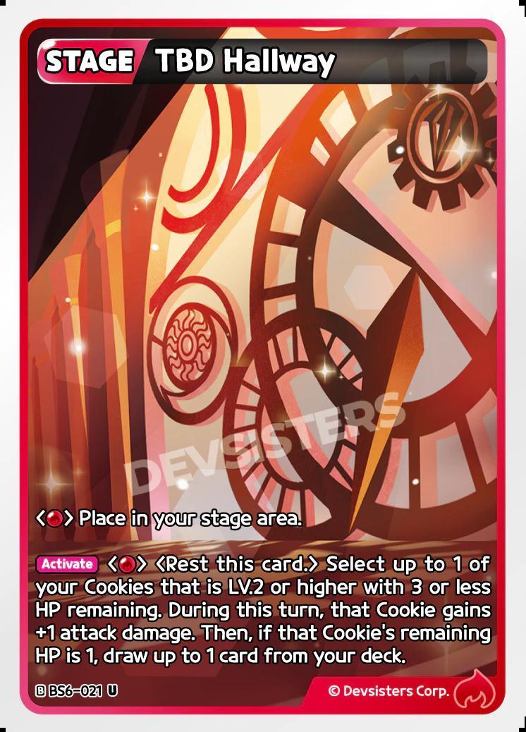 CookieRun TCG - TBD Hallway [BS6-021 U]