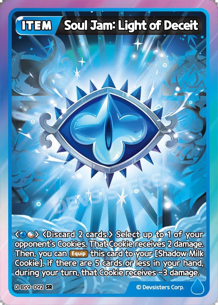 CookieRun TCG - Soul Jam: Light of Deceit [BS9-092 SR]
