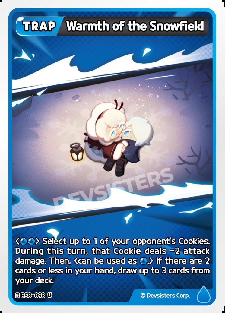 CookieRun TCG - Warmth of the Snowfield [BS8-098 U]