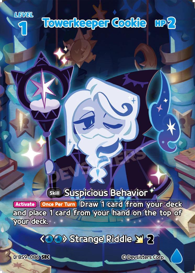 CookieRun TCG - Towerkeeper Cookie [BS9-086 SEC]