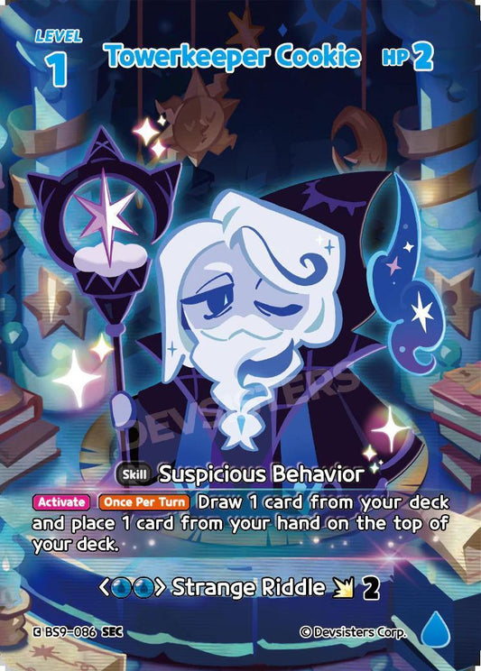 CookieRun TCG - Towerkeeper Cookie [BS9-086 SEC]