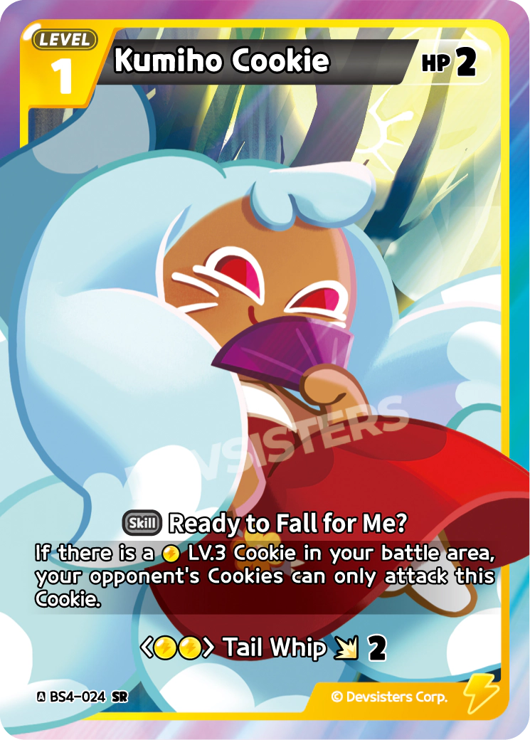 CookieRun TCG - Kumiho Cookie [BS4-024 SR]