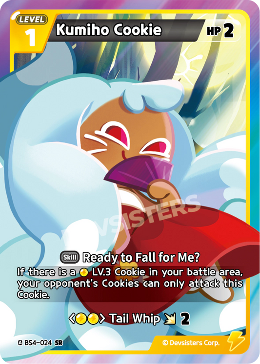CookieRun TCG - Kumiho Cookie [BS4-024 SR]