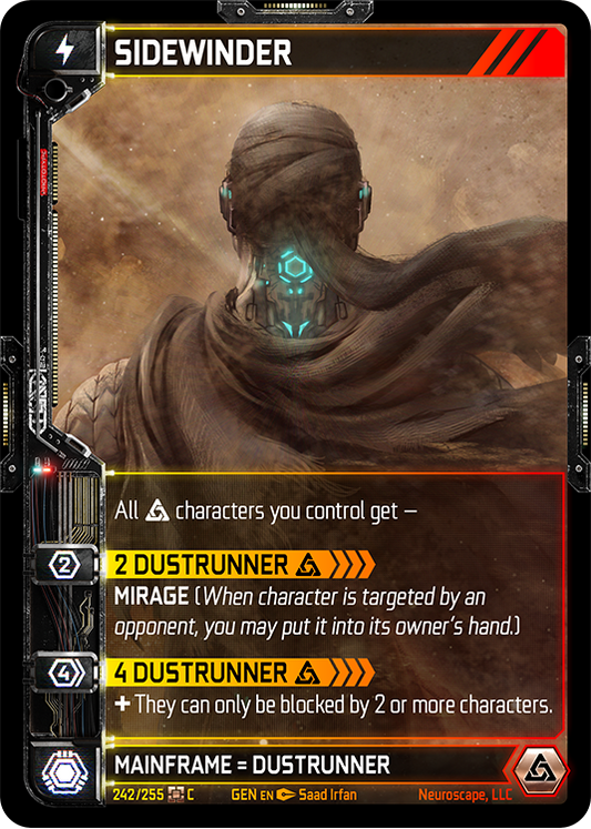 Neuroscape TCG - Sidewinder GEN-242