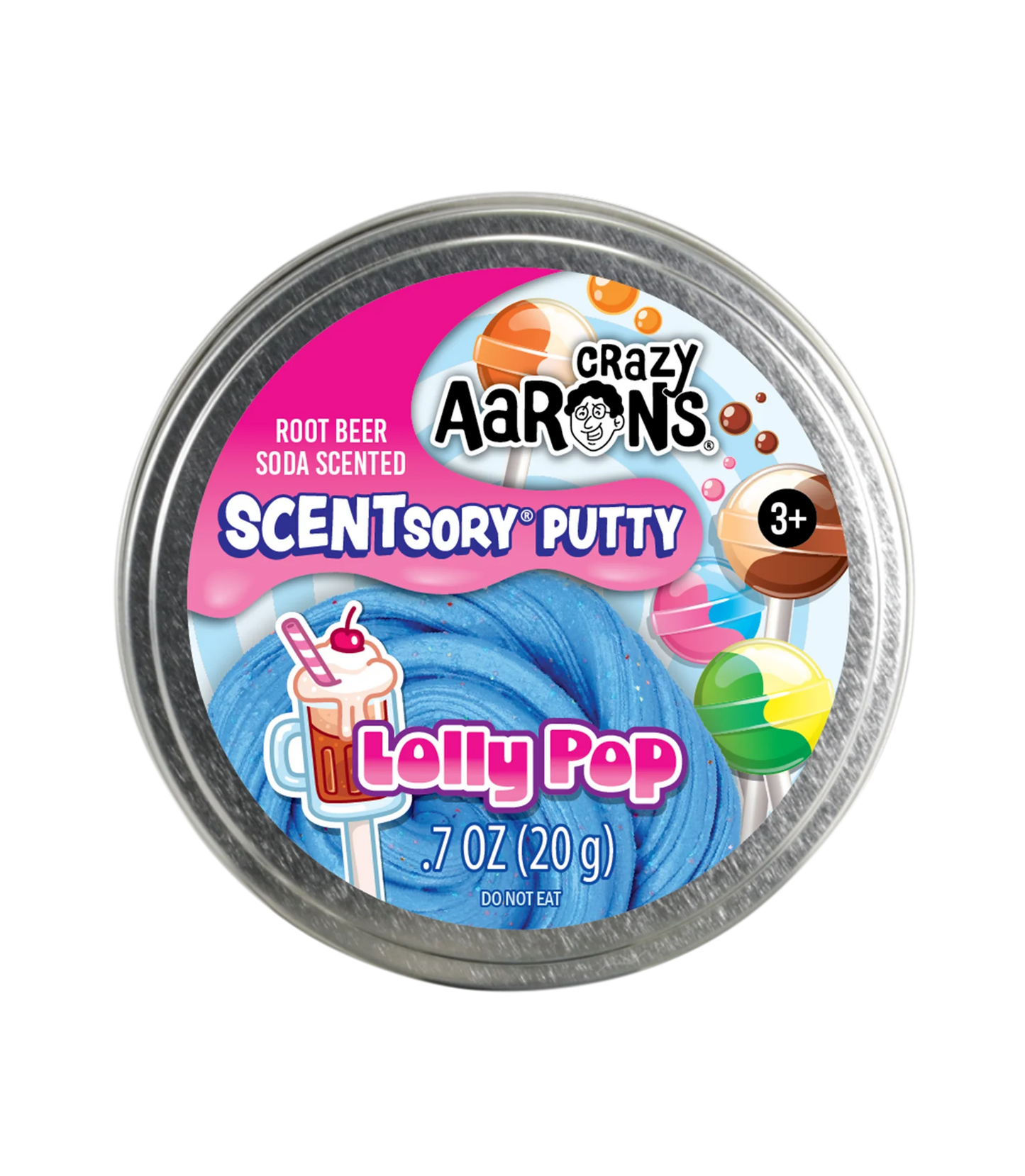 Crazy Aaron's: Lolly Pop - 2.75" SCENTsory Putty Tin