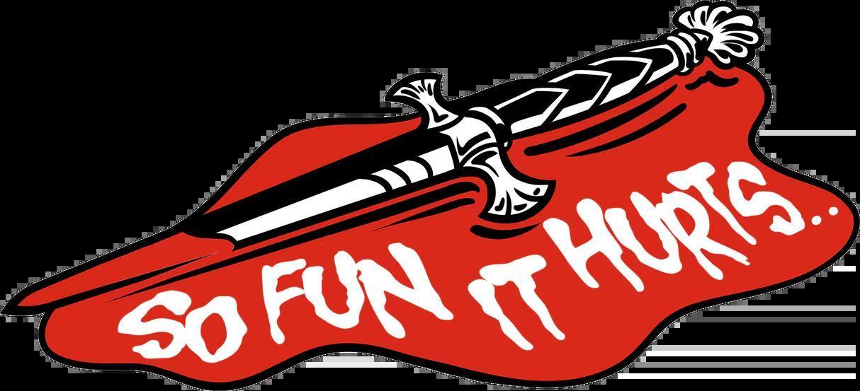 Dungeon Crawler Carl: So Fun It Hurts Enamel Pin