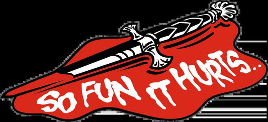 Dungeon Crawler Carl: So Fun It Hurts Enamel Pin