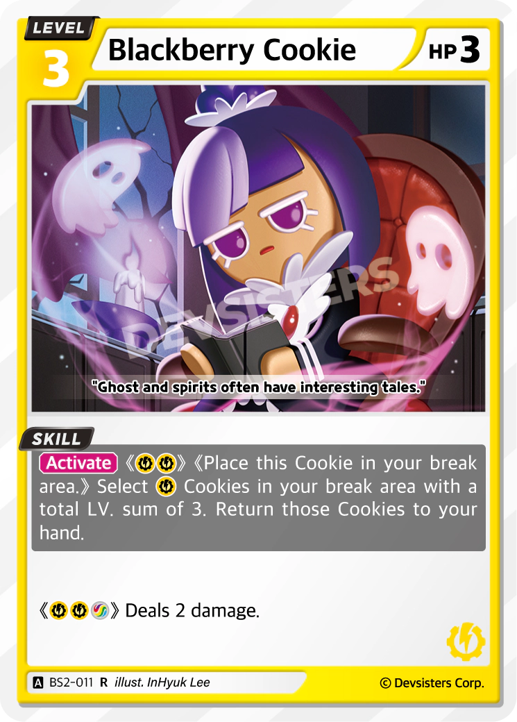 CookieRun TCG - Blackberry Cookie [BS2-011 R]