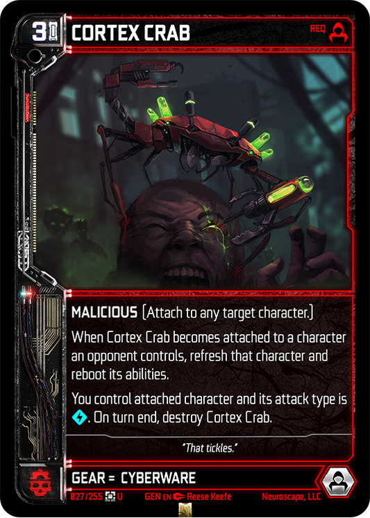 Neuroscape TCG - Cortex Crab GEN-027
