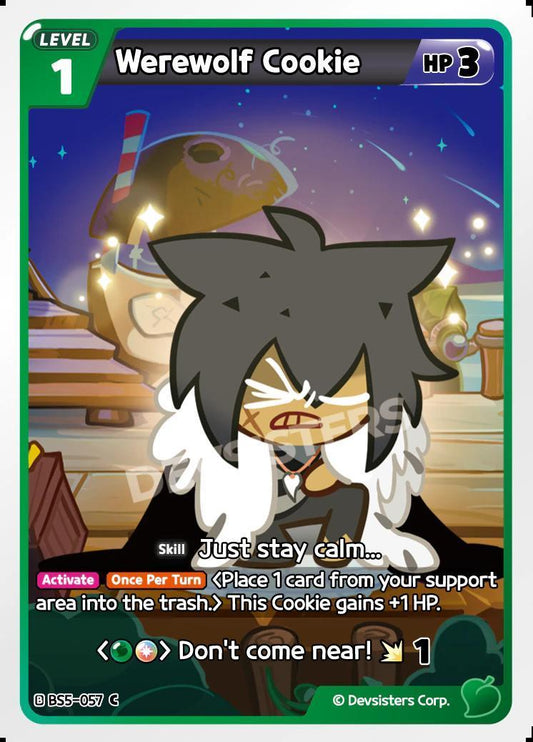 CookieRun TCG - Werewolf Cookie [BS5-057 C]