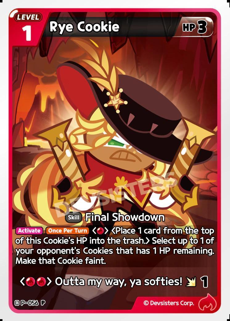 CookieRun TCG - Rye Cookie [P-056]
