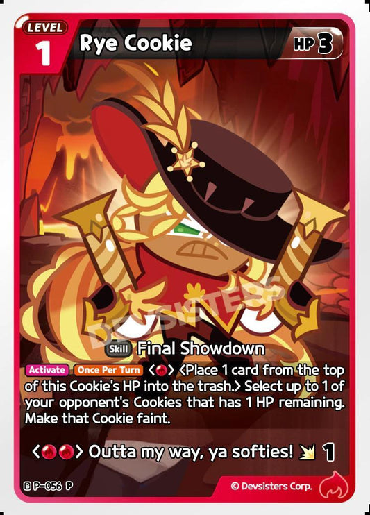 CookieRun TCG - Rye Cookie [P-056]