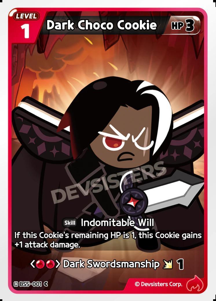 CookieRun TCG - Dark Choco Cookie [BS5-001 C]
