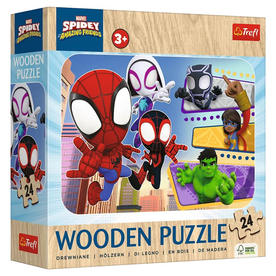 Trefl Wood Craft - Spidey & Friends (24)