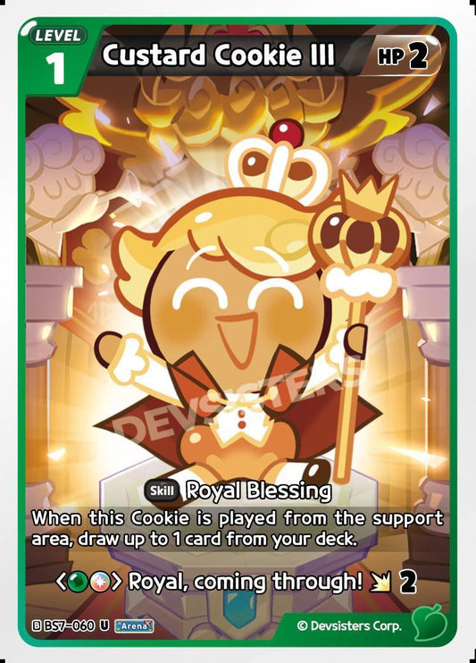 CookieRun TCG - Custard Cookie III [BS7-060 U]