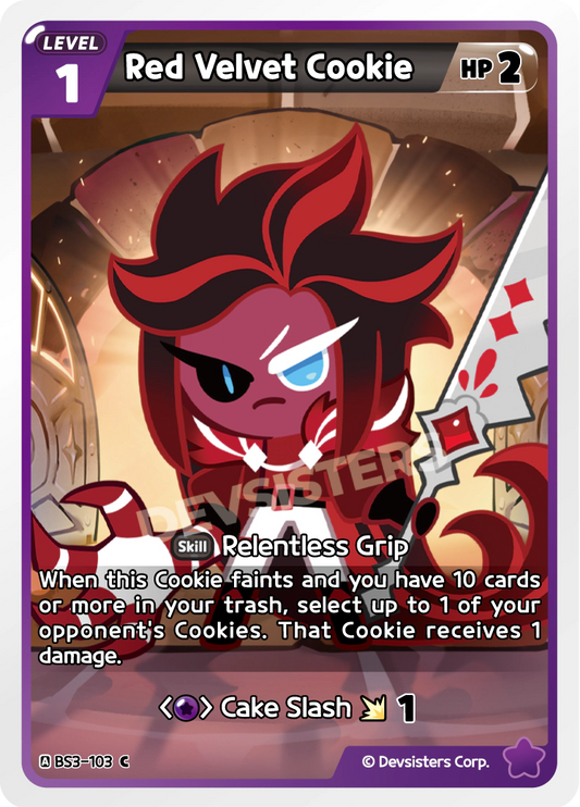 CookieRun TCG - Red Velvet Cookie [BS3-103 C]