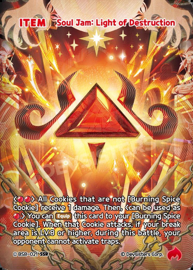 CookieRun TCG - Soul Jam: Light of Destruction [BS8-021 SSR]