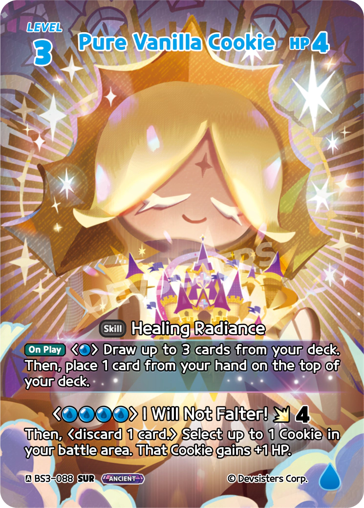 CookieRun TCG - Pure Vanilla Cookie [BS3-088 SUR]