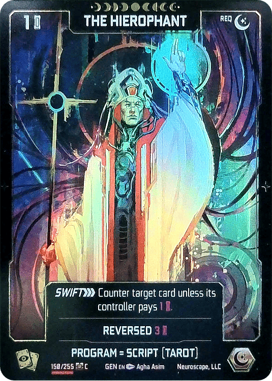 Neuroscape TCG - The Hierophant GEN-150 Foil