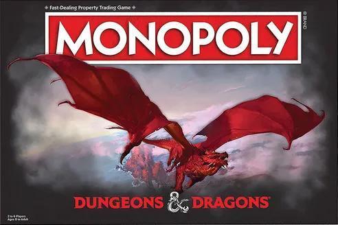 Monopoly Dungeons & Dragons (Hasbro Games)