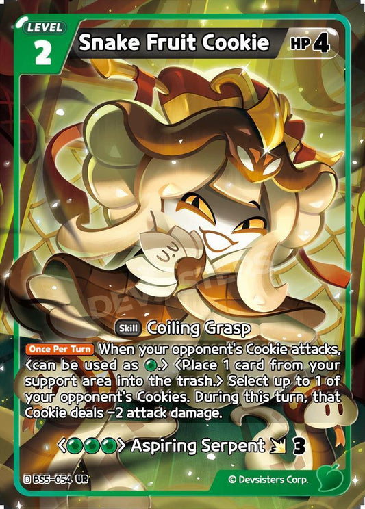 CookieRun TCG - Snake Fruit Cookie [BS5-054 UR]
