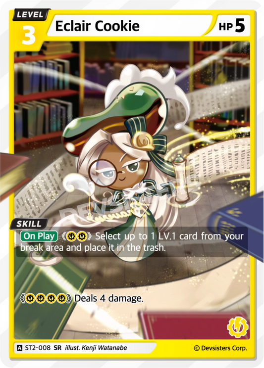 CookieRun TCG - Eclair Cookie [ST2-008 SR]