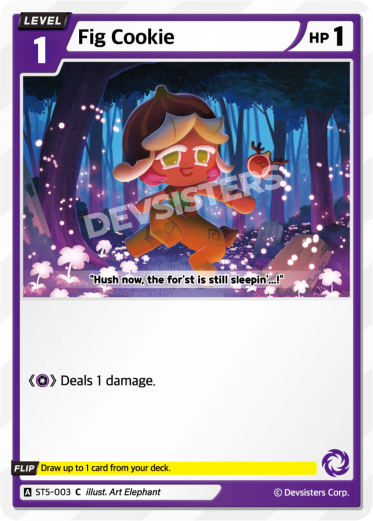 CookieRun TCG - Fig Cookie [ST5-003 C]