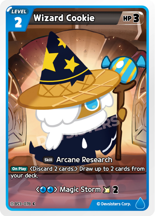 CookieRun TCG - Wizard Cookie [BS3-078 C]