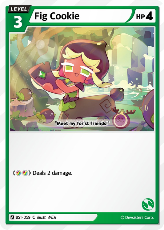 CookieRun TCG - Fig Cookie [BS1-059 C]