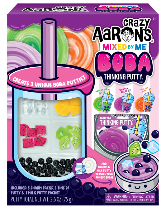 Crazy Aaron's: Boba Tea - Thinking Putty Mixed by Me Kit
