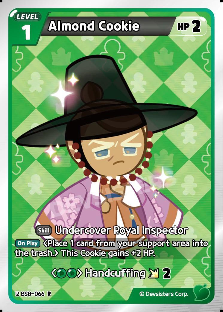 CookieRun TCG - Almond Cookie [BS8-066 R]