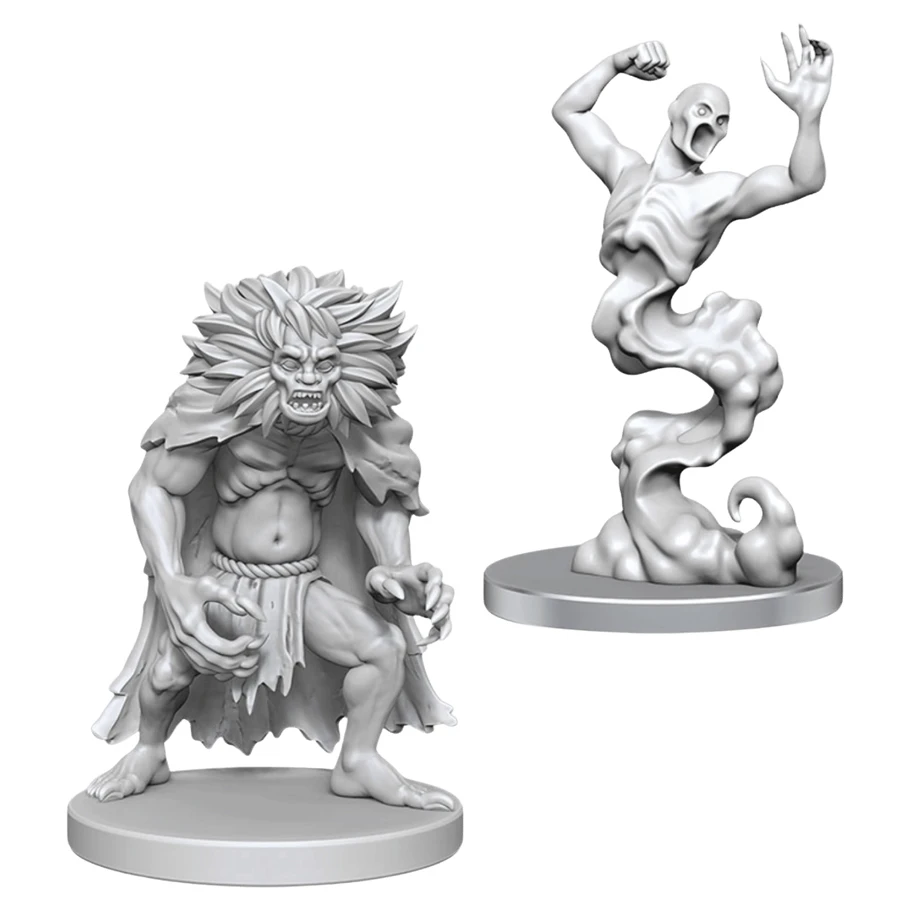 D&D Nolzur's Marvelous Miniatures: Classic Wight & Classic Wraith