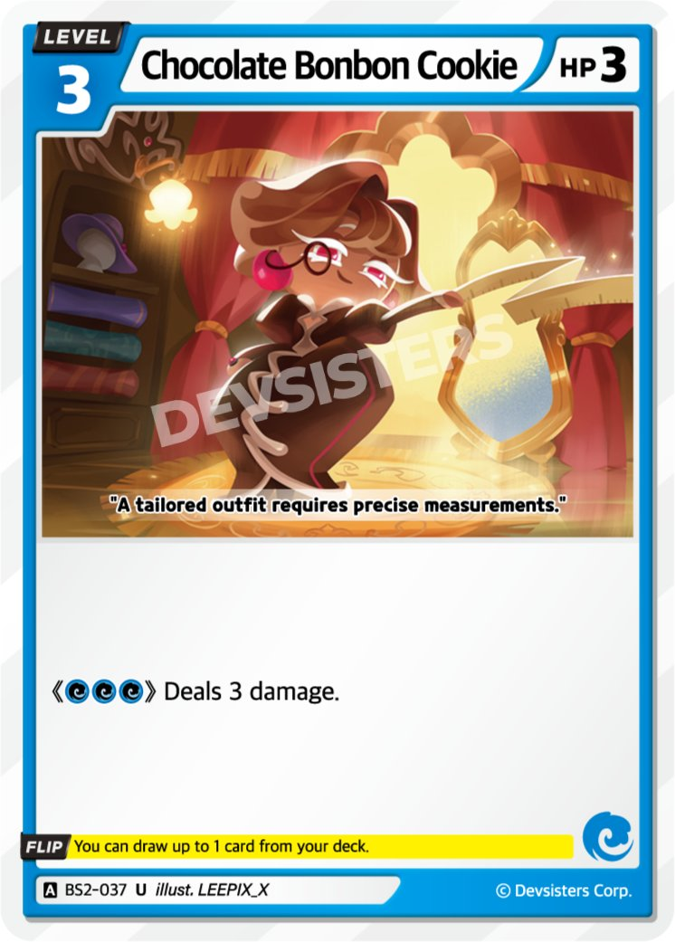 CookieRun TCG - Chocolate Bonbon Cookie [BS2-037 U]
