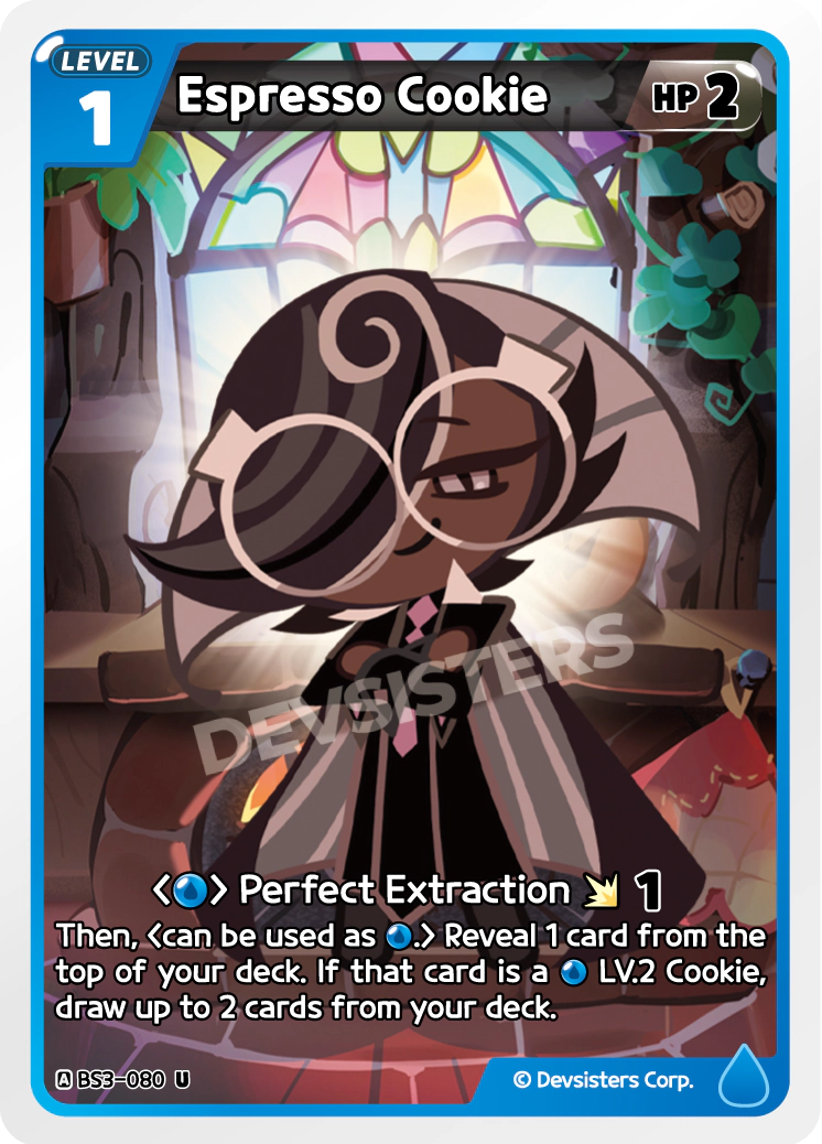 CookieRun TCG - Espresso Cookie [BS3-080 U]