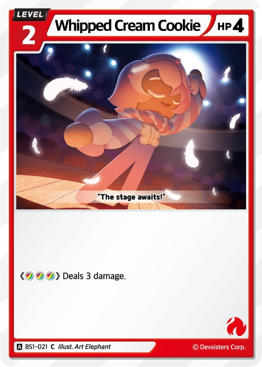 CookieRun TCG - Whipped Cream Cookie [BS1‑021 C]