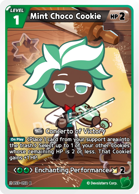 CookieRun TCG - Mint Choco Cookie [BS3-052 C]
